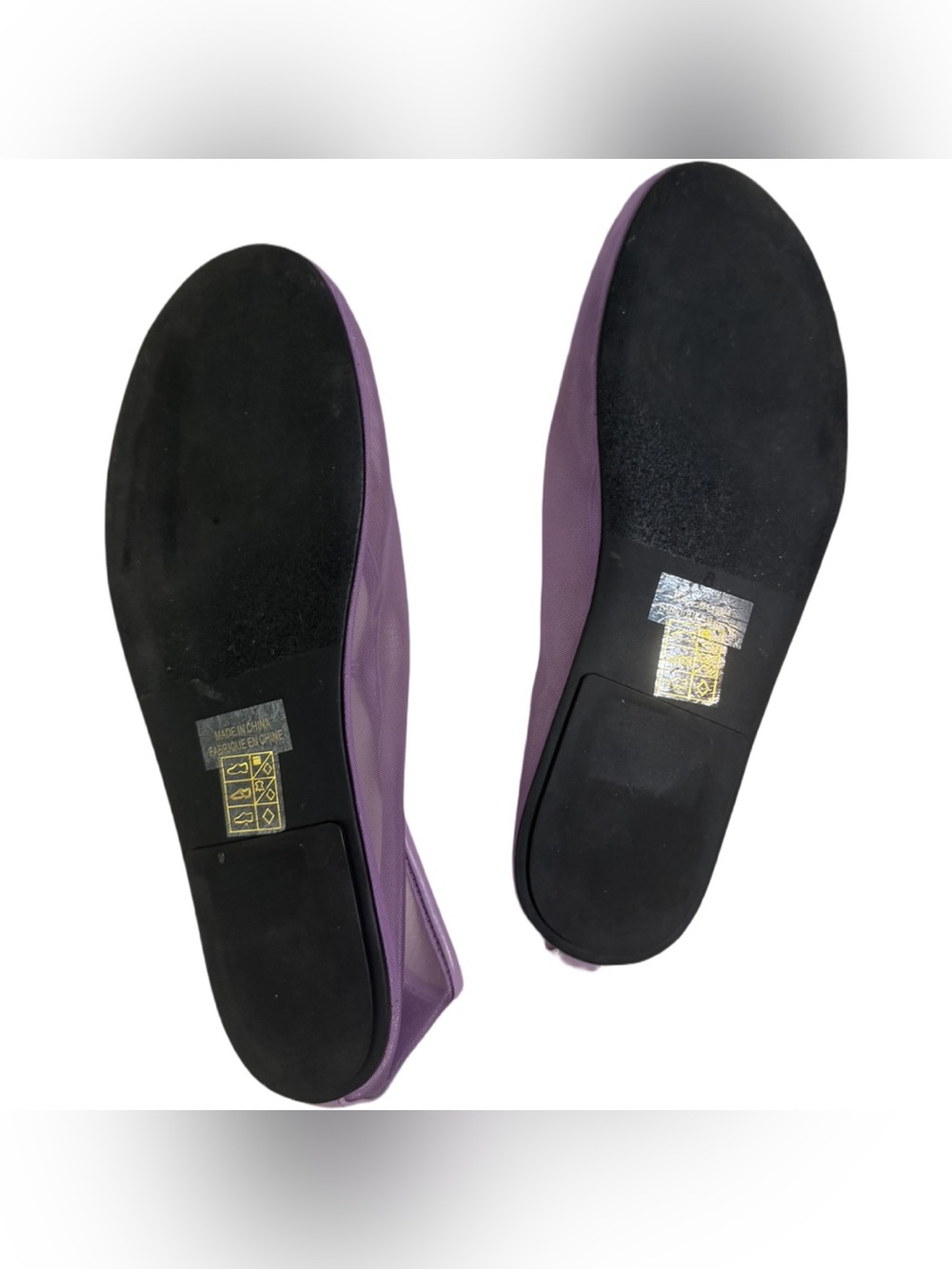 Jeffrey Campbell Moira Mesh Flats Free People Movement Size 8 - Picture 8 of 9